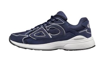 Navy Blue Suede