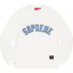 Sweatshirt Supreme Kanji Logo White
