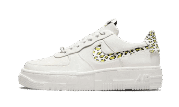 Pixel White Leopard