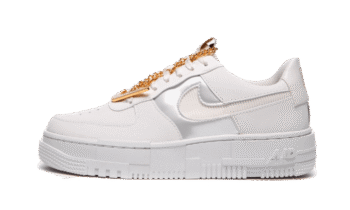 Pixel Grey Gold Chain