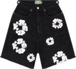 SHORTS JEANS - BLACK
