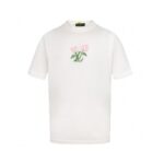 T-shirt LV White Floral Logo