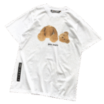 T SHIRT WHITE TEDDY BEAR